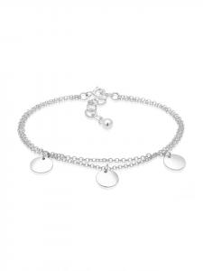 Elli Браслет из серебра 925 пробы с геометрическими фигурами, кругами и дисками