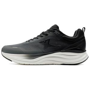 XTEP Кроссовки для бега Cloud Walk 1.0 с износостойким покрытием Rebound Low Top, мужские, черно-белые