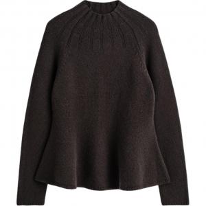 Свитер женский COS, темно-коричневый