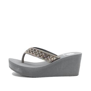 Женские босоножки Etta Wedge в сером цвете Yellow Box, серый