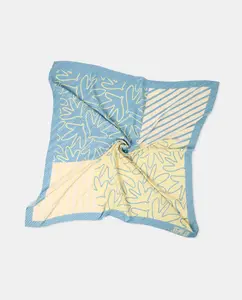 Однотонный шейный платок Jo & Mr. Joe, цвет 400 Azul