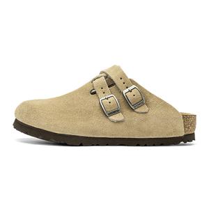 Абразивостойкие нескользящие бесшумные тапочки с закрытым носком Women's East Garden Works, хаки