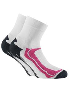 Носки Rohner 2er Pack, цвет weiß/pink
