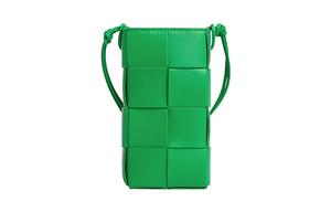 Bottega Veneta Кожаный чехол для телефона женский Parrot Green