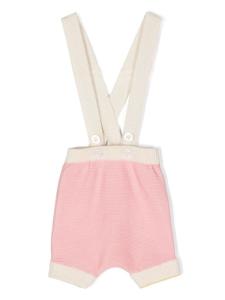 Gensami трикотажные шорты с подтяжками, розовый