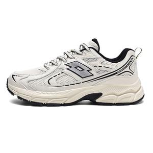 Легкие, амортизирующие, противоскользящие и износостойкие кроссовки с низким верхом для женщин LOTTO, Black