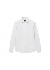 Рубашка на пуговицах классического кроя MANGO MAN Kodak1, светло-серый