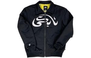 Стеганая куртка мужская черная Nike, черный