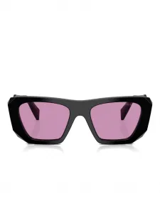 Солнцезащитные очки с геометрической оправой Symbole Prada, черный