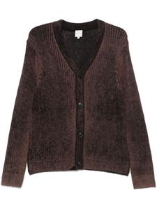 Кардиган в рубчик Paul Smith, коричневый