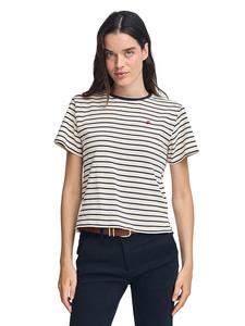 Polo Club Футболка кремового/черного цвета