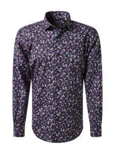 Рубашка на пуговицах классического кроя PIERRE CARDIN Kent, Dark blue