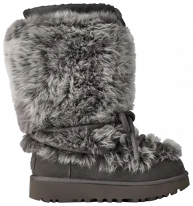 Женские классические высокие сапоги UGG Chalet Boot, серый
