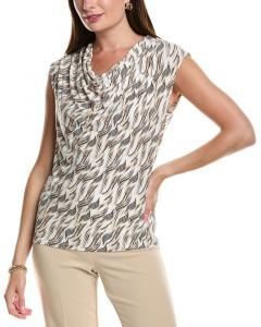 Anne Klein Топ с принтом, белый