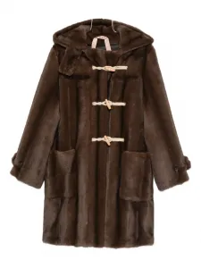 Пальто Монгомери Nº21, коричневый