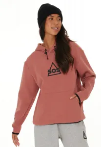 Толстовка SOS с капюшоном "Vail", с регулируемым капюшоном, коричневый