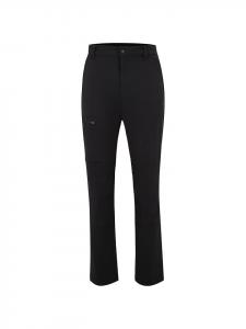 Hot Бордовые брюки черного цвета