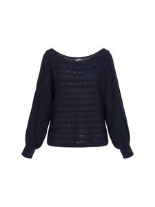 DreiMaster Женский свитер темно-синего цвета