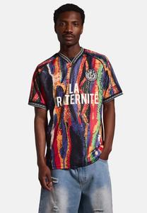 Футболка с принтом Grimey, мультиколор