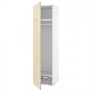 Гардероб PLATSA, под бело-живую сосну, 60x57x221 см, PLATSA/KALBÅDEN IKEA