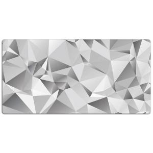 Настольный коврик Tulup Graue Abstraktion, 120x60x1 см, белый