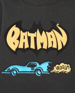 Детский длинный комплект из двух предметов с деталями Бэтмен Kids El Corte Inglés, серый