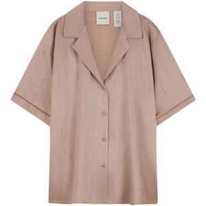 SS25 пижамная блузка Women's Calvin Klein, бронзовый