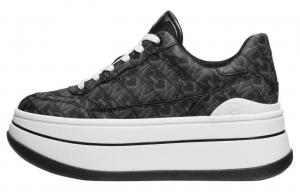 Хейс низкие скейтерские туфли женские черные MICHAEL KORS