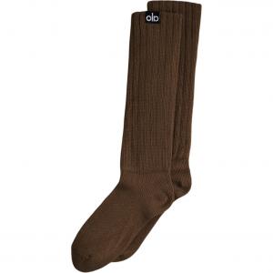 Носки унисекс 1 пара Alo Yoga, 1 pack (espresso/espresso)