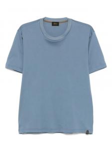 Футболка с круглым вырезом Brioni, синий