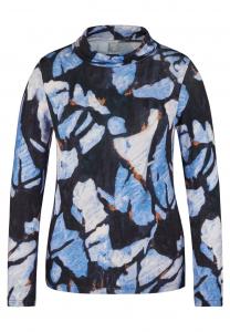 Лонгслив Rabe, mottled blue