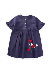 Повседневное платье Cigit, темно-синий