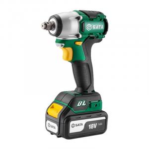 Бесщеточный ударный гайковерт Shida J серии 18 В с литиевой батареей 220 Н/м 51073C SATA