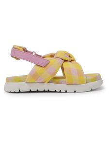 Сандалии Camper Oruga, цвет Gelb/Rosa