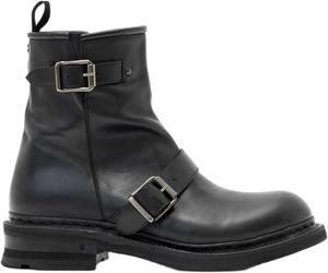 Мотоциклетные ботинки John Varvatos Men's Bergen Moto, черный