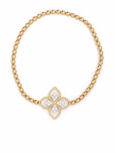 Браслет Princess Flower из желтого золота Roberto Coin, золотой