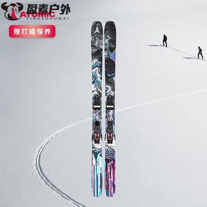 Atomic Высококачественная лыжная двойная доска MPPMCK New Freestyle BENT серии Wild Snow Powder Snow Park, черный БЕНТ 90AAST02312, 157 см
