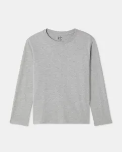 Футболка для мальчиков с длинными рукавами, однотонная Kids El Corte Inglés, серый