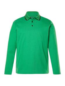 Рубашка-поло пальмово-зеленого цвета JP1880