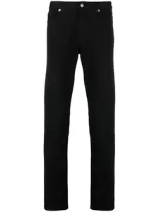 Габардиновые брюки Zegna, черный