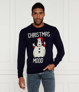 Свитер ST.Barth Heron ST. BARTH X PEANUTS Regular Fit, темно-синий