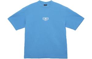 Мужская футболка Balenciaga, синий