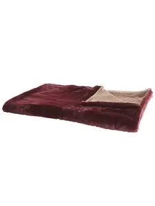 Пуховое одеяло Beliani Kuschel TANTAN, цвет rot/beige