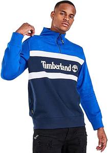 Толстовка Timberland Funnel Neck Half-Zip, Blue/Navy/White