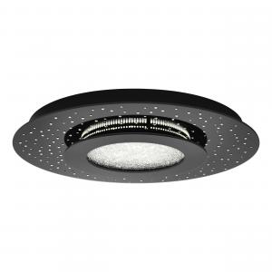 Eglo Потолочный светодиодный светильник, с регулировкой яркости, черный, степень защиты IP20