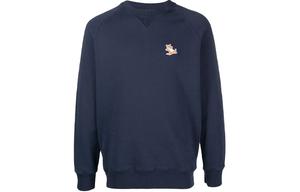 Свитшот Classic с нашивкой Chillax Fox от Maison Kitsuné Maison Kitsune, темно-синий