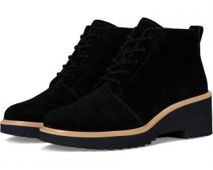 Ботинки TOMS Maude Lace Up, черный замшевый