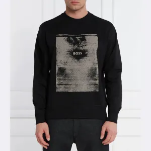 We_Kalt толстовка обычного кроя Boss, черный