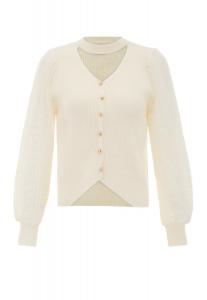 Толстовка NAEMI Strickjacke, белый