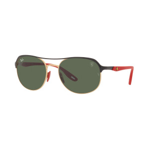 RB3685M Солнцезащитные очки унисекс Scuderia Ferrari Collection 58 Ray-Ban, черный